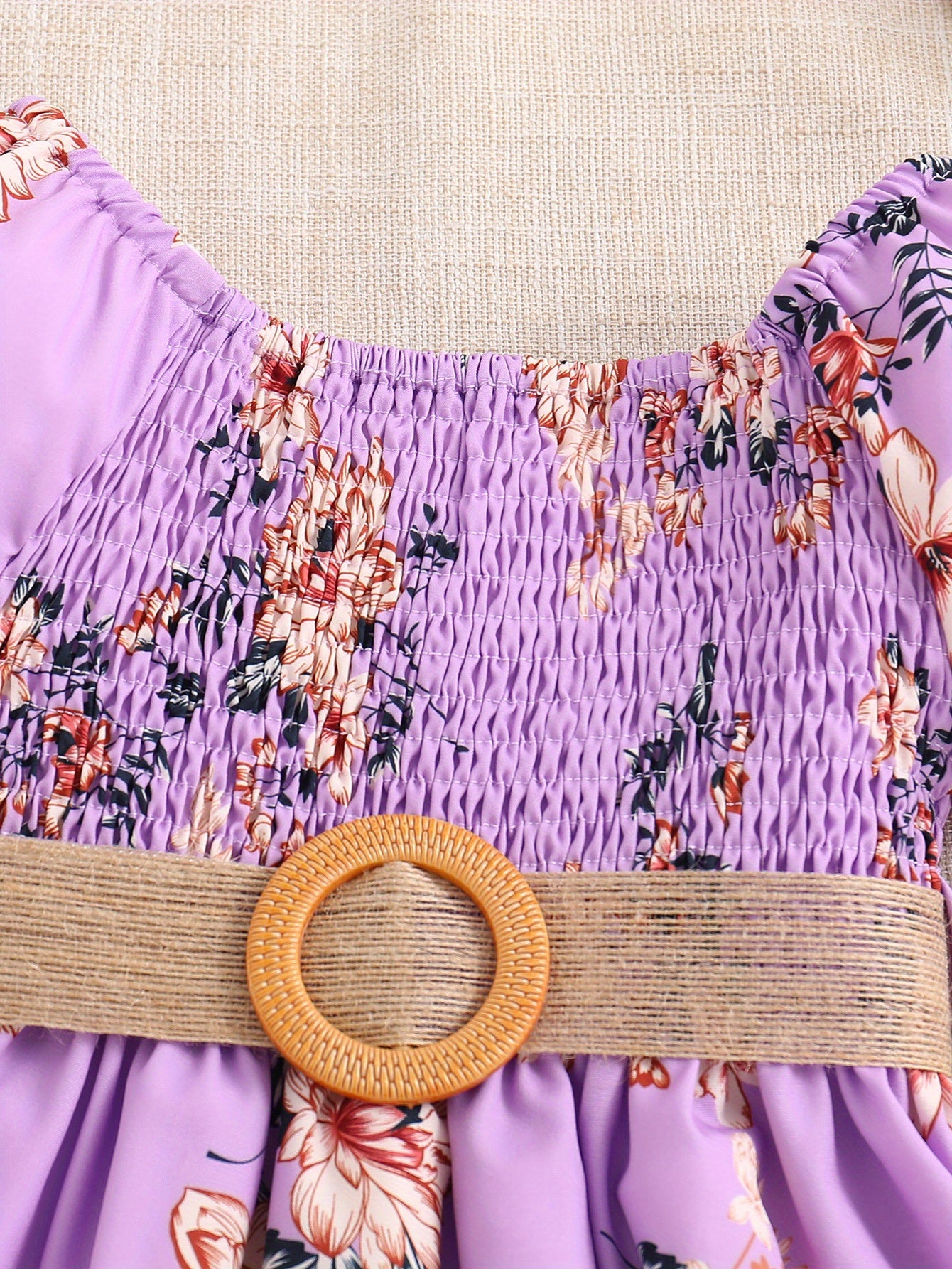 Girls Floral Princess Dress