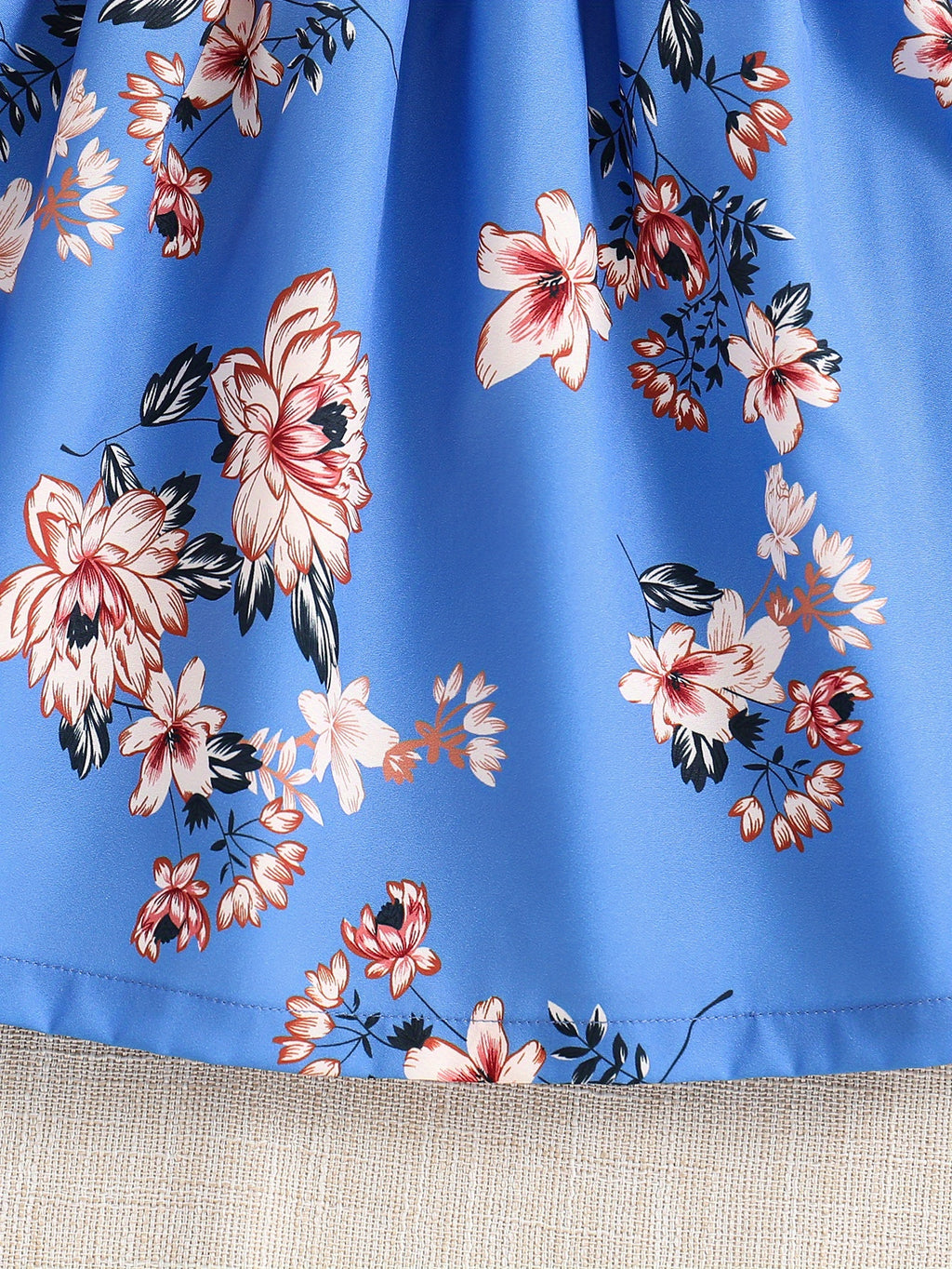 Girls Floral Princess Dress