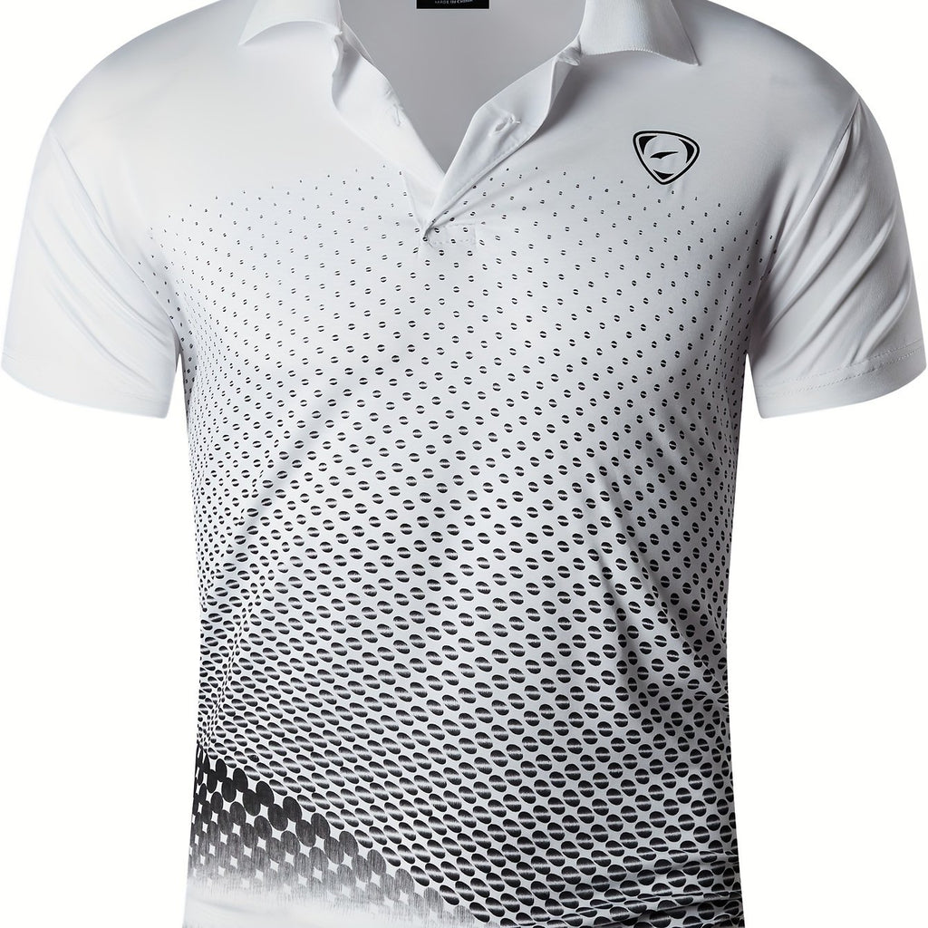 Men's Sport Polo Shirt | Short Sleeve Athletic Tee for Tennis, Golf & Casual Wear