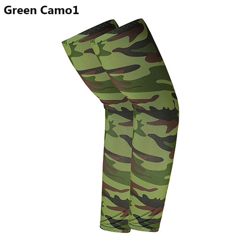 Cooling Sports Arm Sleeves (2-Pack) | UV Protection for Running, Cycling & Fishing
