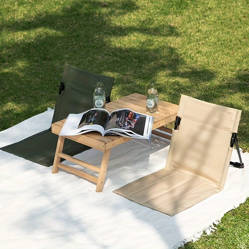Ultra-Light Folding Chair For Camping, Beach, And Road Trips - Durable Aluminum Alloy, Portable And Comfortable