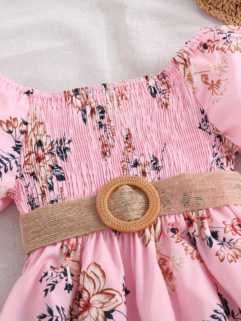 Girls Floral Princess Dress