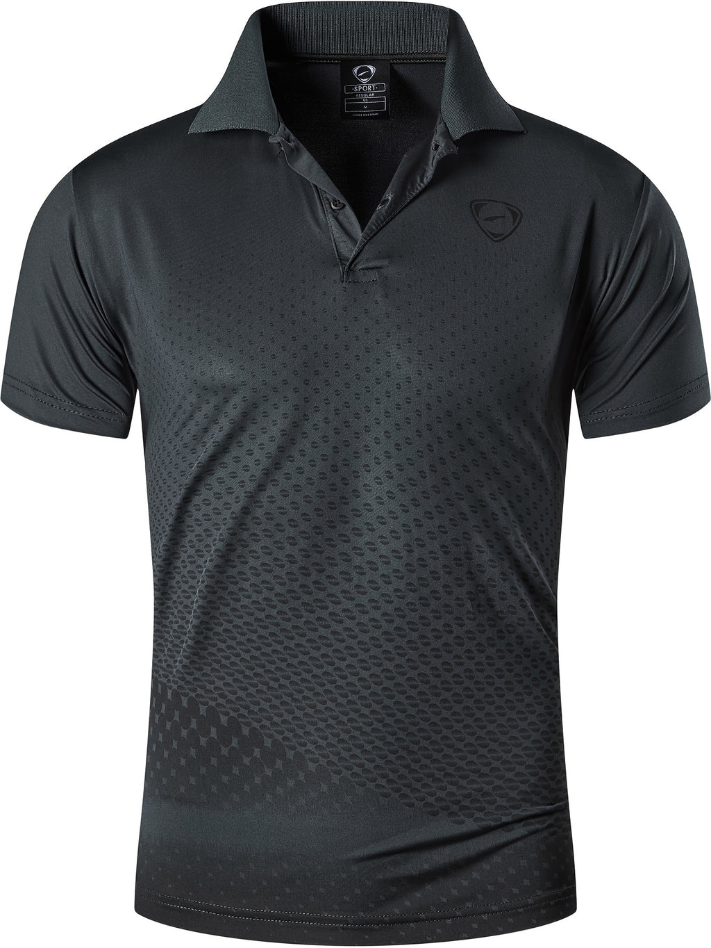 Men's Sport Polo Shirt | Short Sleeve Athletic Tee for Tennis, Golf & Casual Wear