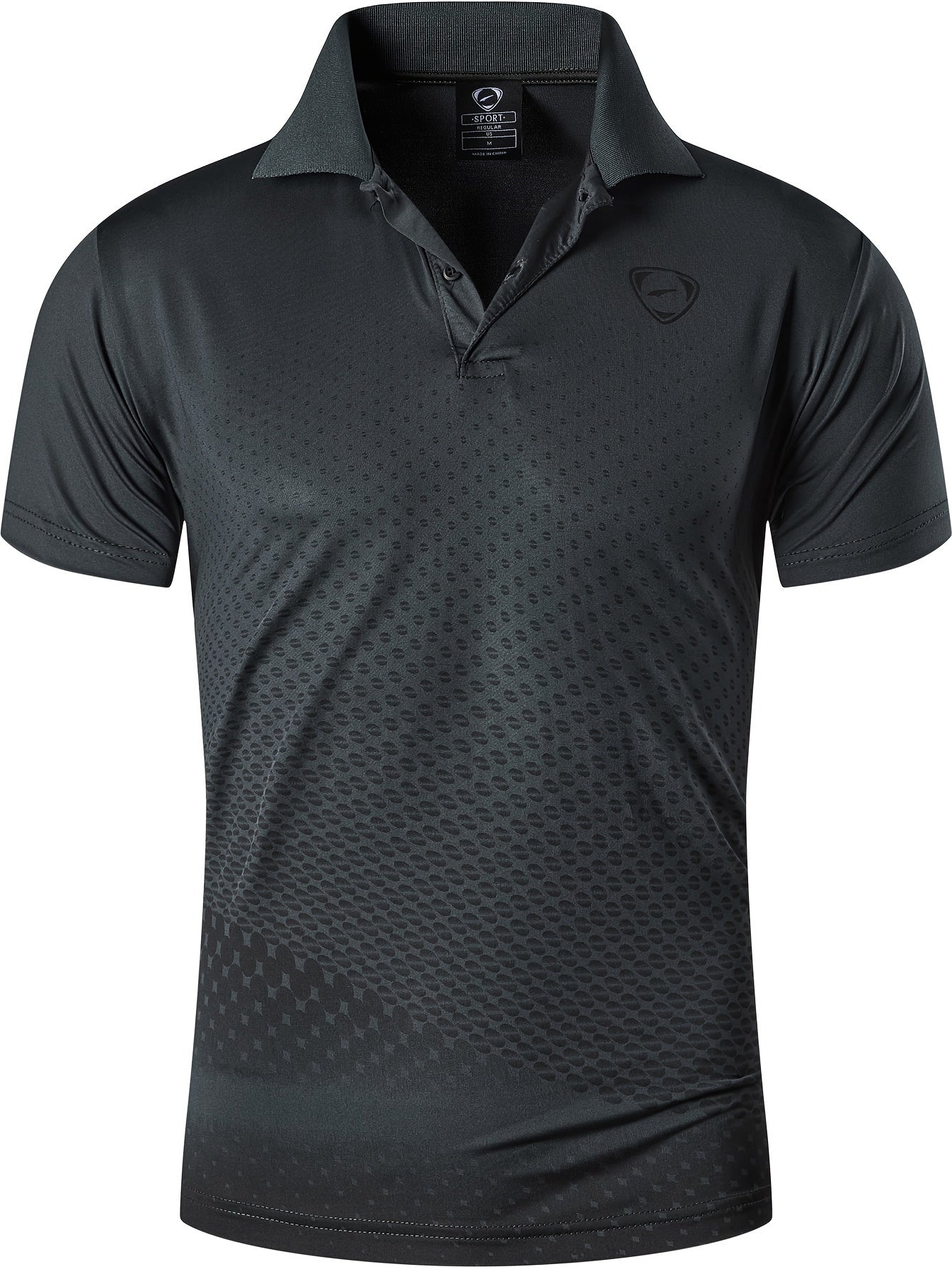 Men's Sport Polo Shirt | Short Sleeve Athletic Tee for Tennis, Golf & Casual Wear