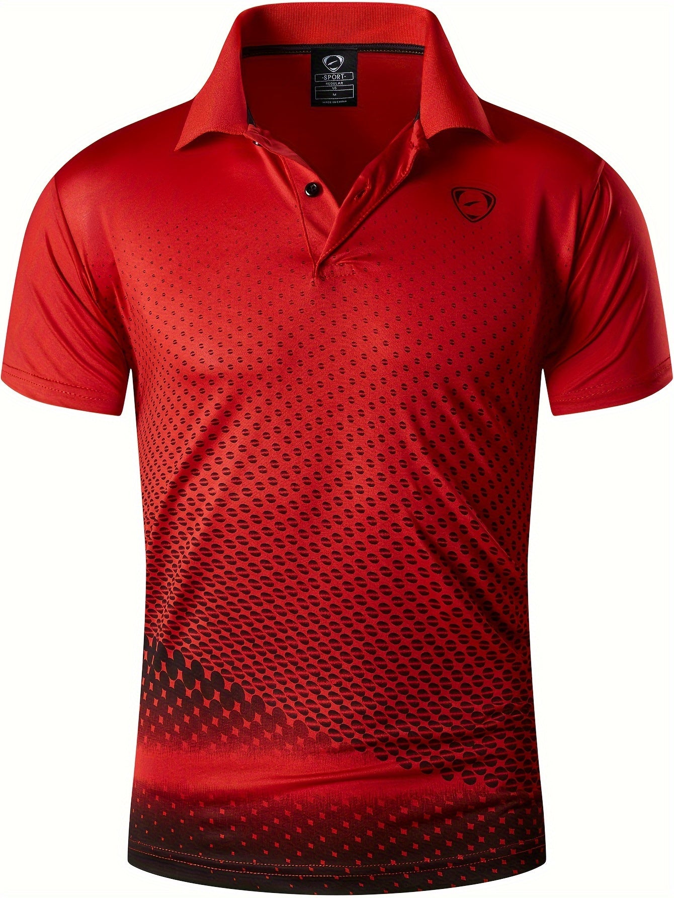 Men's Sport Polo Shirt | Short Sleeve Athletic Tee for Tennis, Golf & Casual Wear