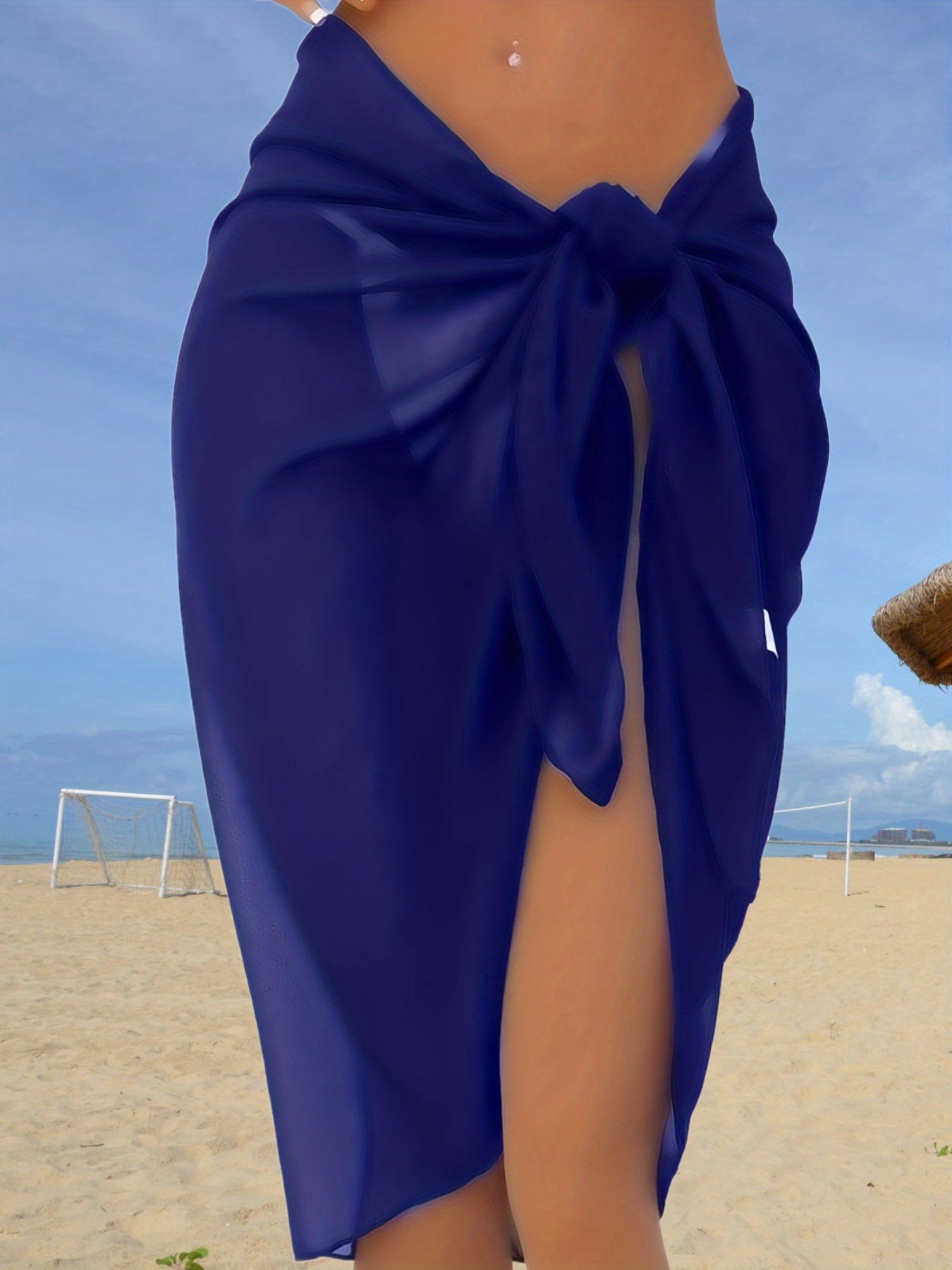 Women's Mesh Sarong Beach Wrap | Lightweight Swimsuit Cover-Up