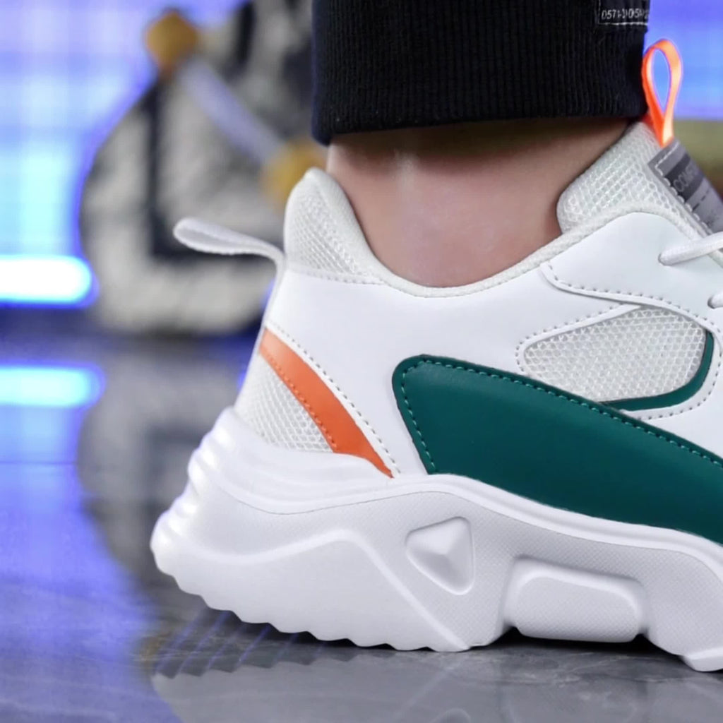 Men's Platform Sneakers | Height-Increasing Breathable Casual Shoes