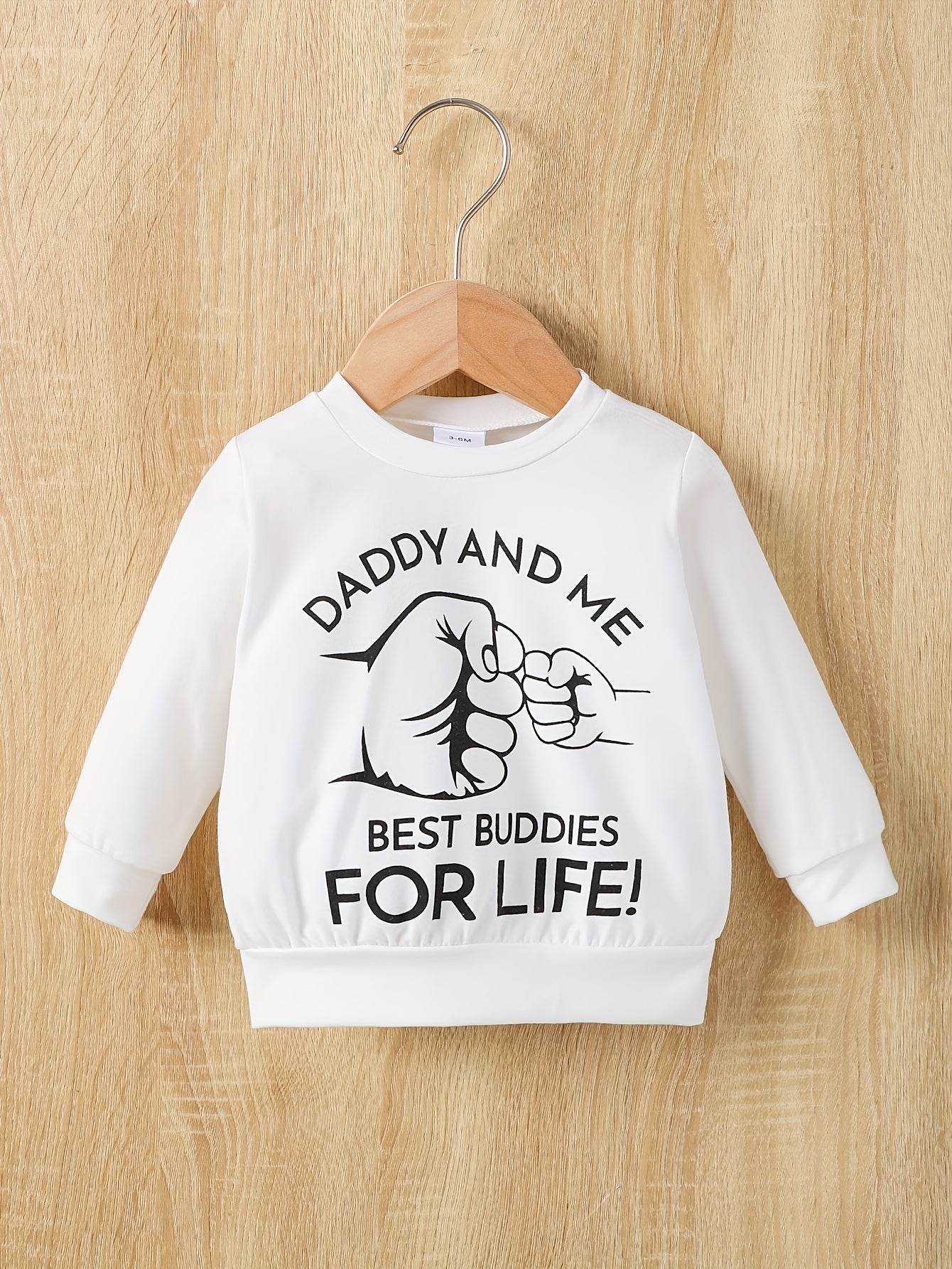 Toddler Boy 2-Piece Tracksuit – Happy Face Print Sweatshirt & Jogger Set