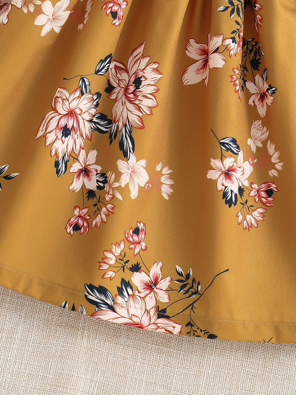 Girls Floral Princess Dress