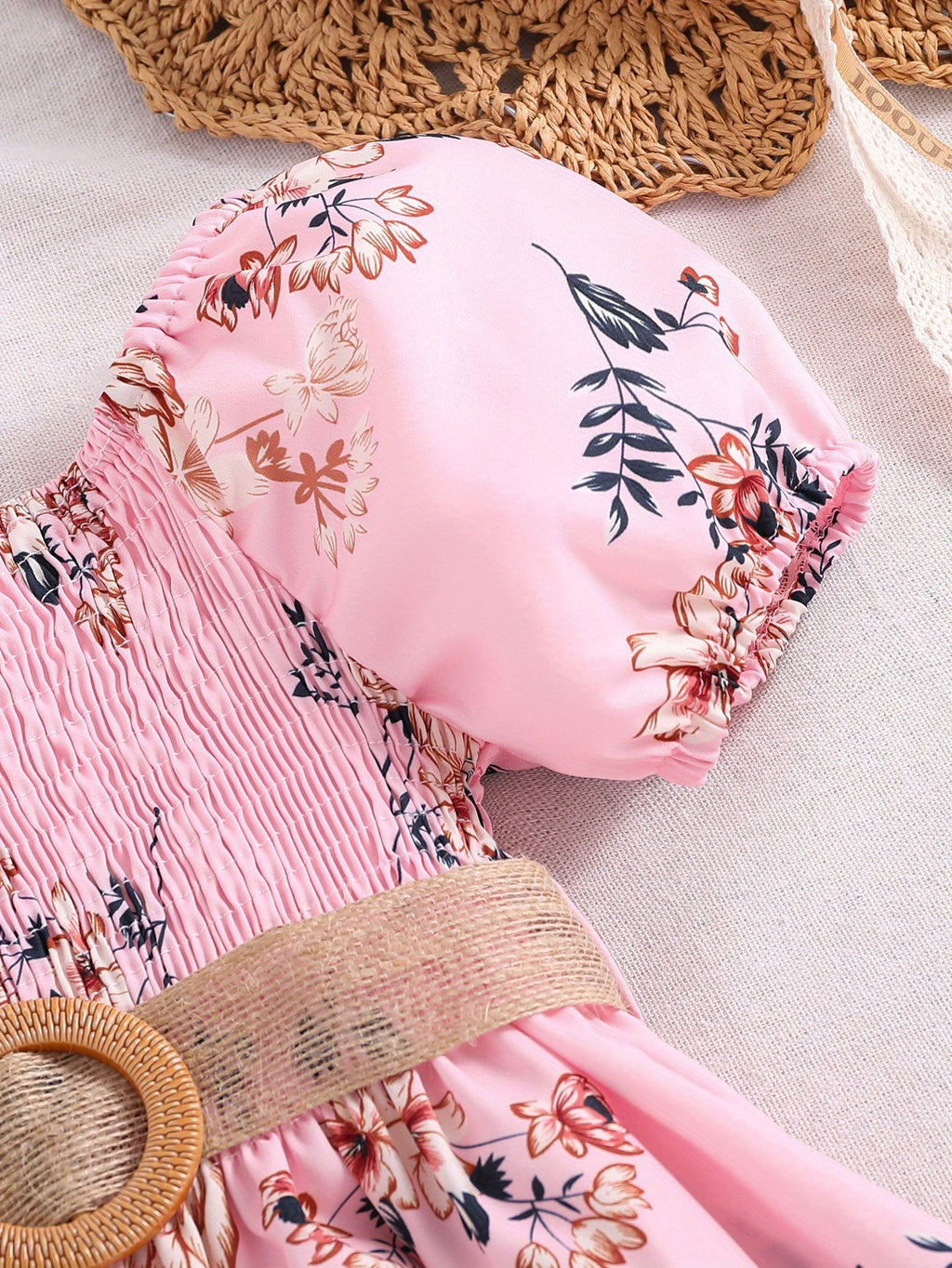 Girls Floral Princess Dress
