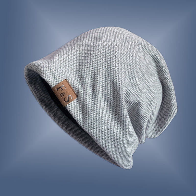 Lightweight Knit Beanie – Urban Style Toggle Closure Hat for Spring, Fall & Winter