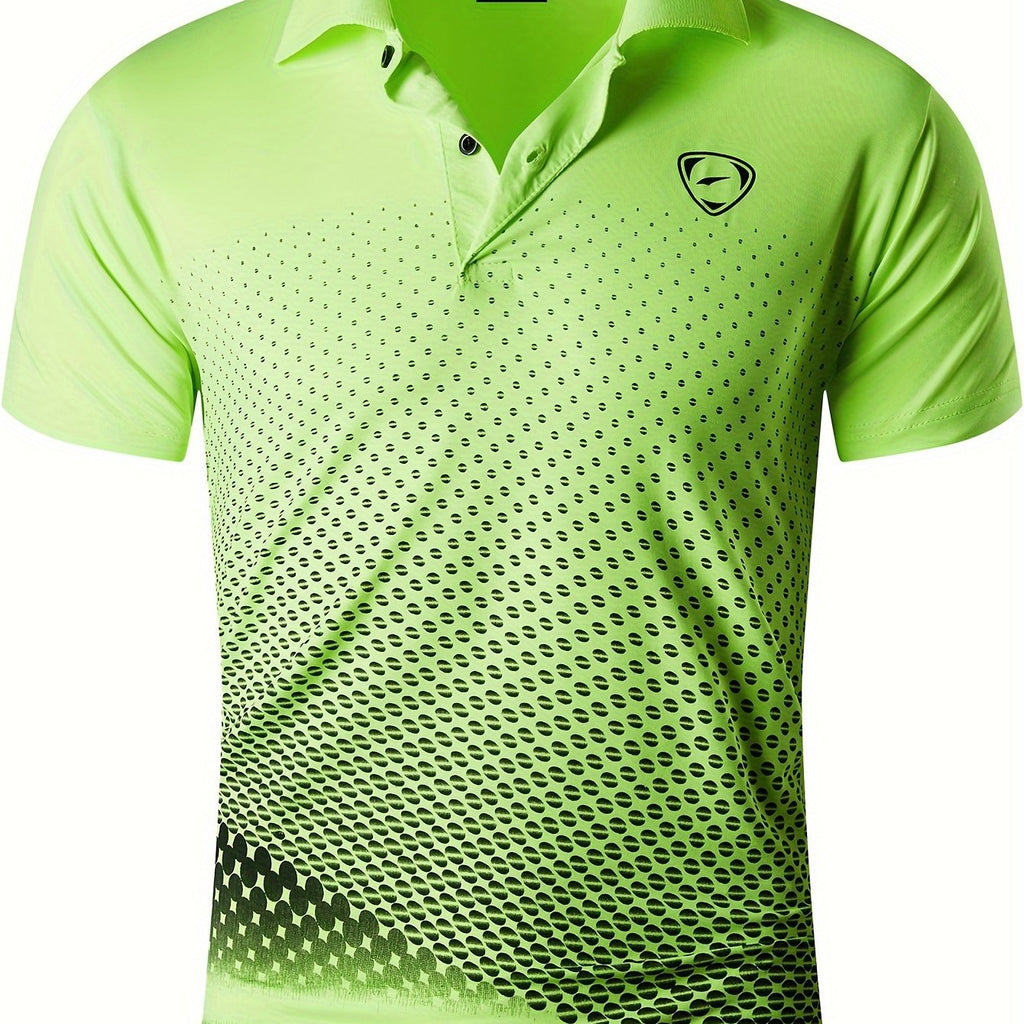 Men's Sport Polo Shirt | Short Sleeve Athletic Tee for Tennis, Golf & Casual Wear