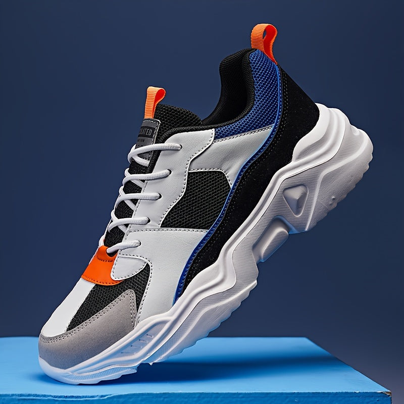 Men's Platform Sneakers | Height-Increasing Breathable Casual Shoes