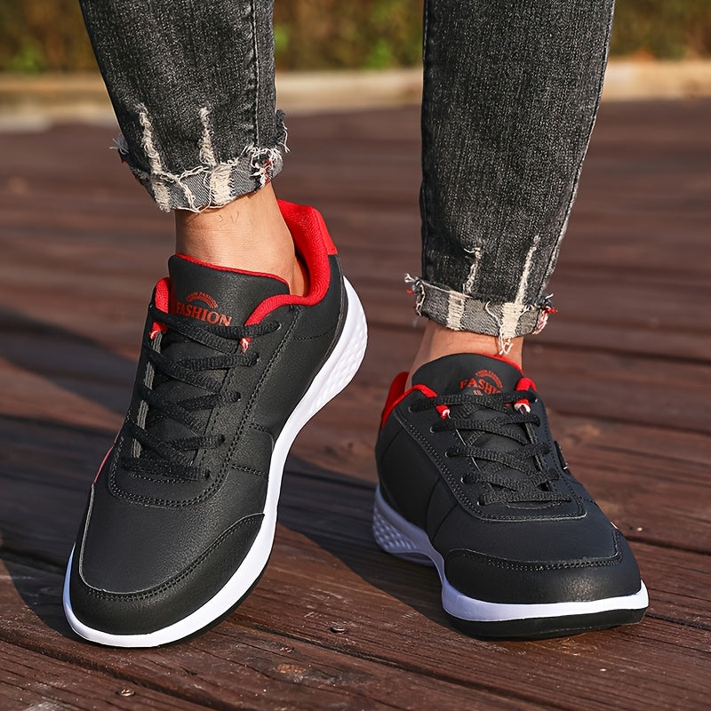 Men's Lightweight Sneakers | Breathable Lace-Up Shoes for Outdoor & Casual Wear
