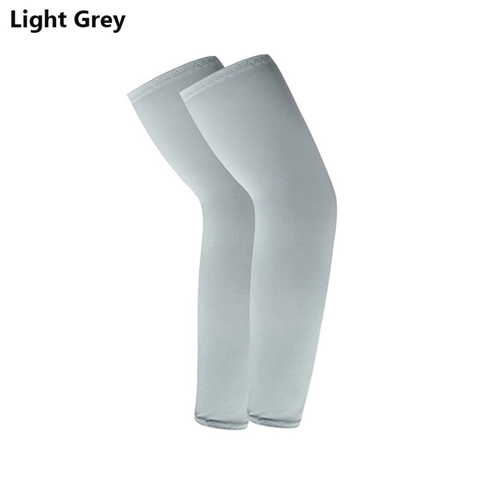 Cooling Sports Arm Sleeves (2-Pack) | UV Protection for Running, Cycling & Fishing