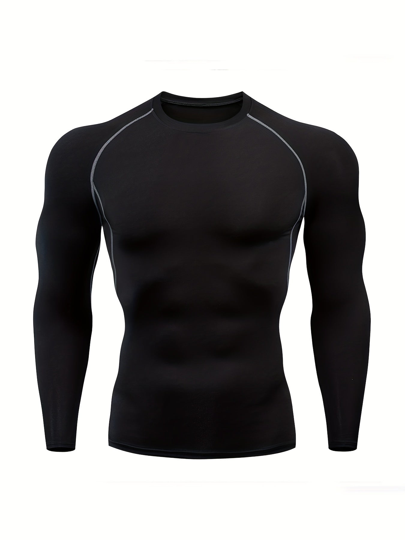 Men'S Quick-Dry Sportswear for Autumn And Winter, Suitable for Basketball, Morning Runs, And High-Elasticity Yoga Training