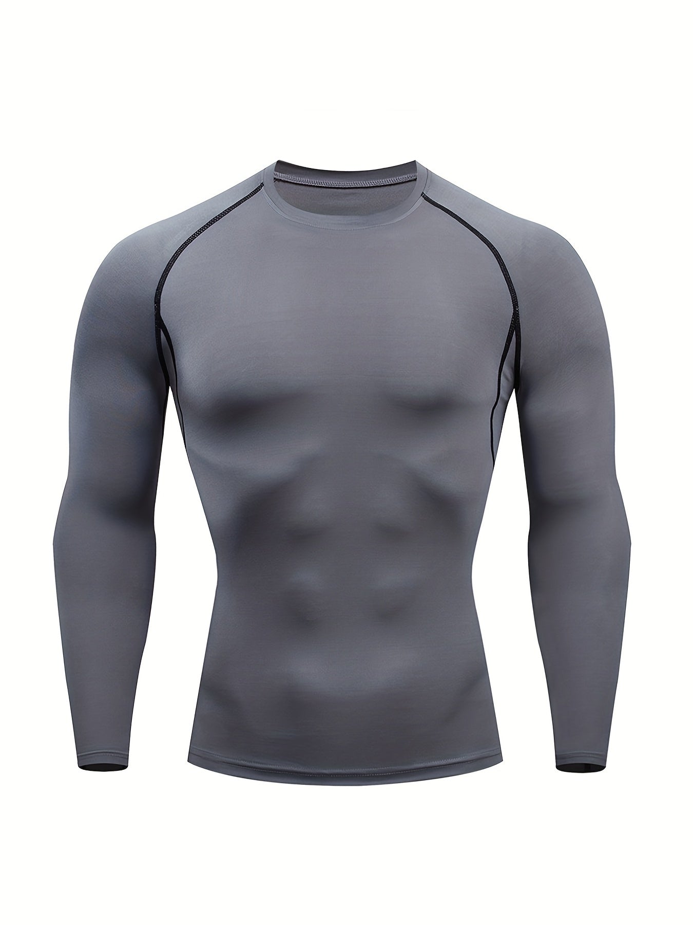 Men'S Quick-Dry Sportswear for Autumn And Winter, Suitable for Basketball, Morning Runs, And High-Elasticity Yoga Training