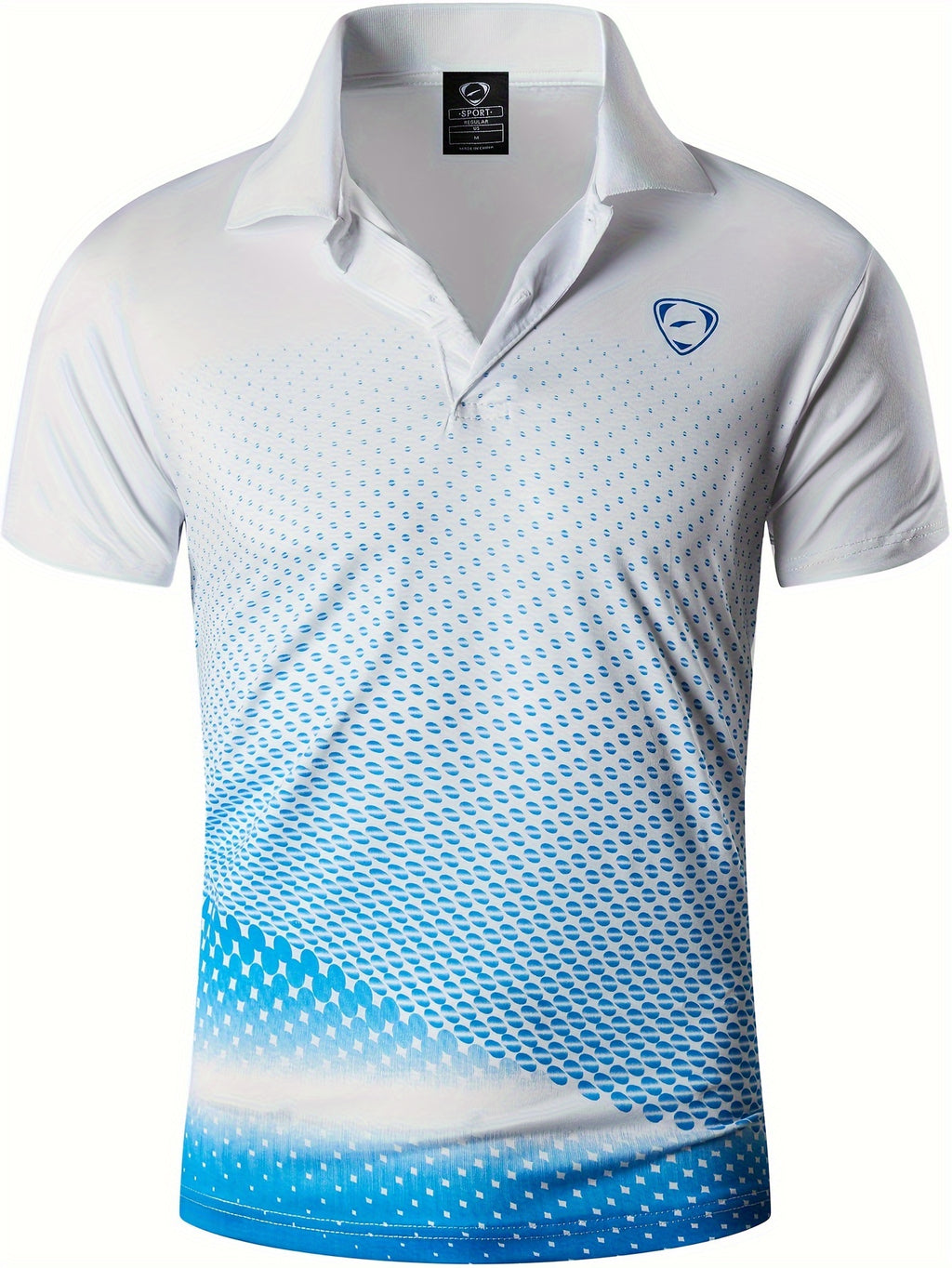 Men's Sport Polo Shirt | Short Sleeve Athletic Tee for Tennis, Golf & Casual Wear