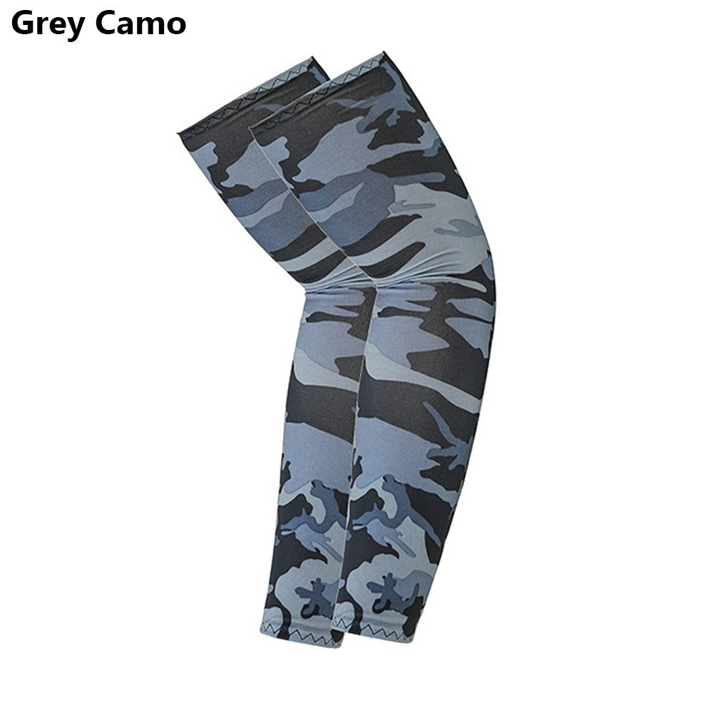 Cooling Sports Arm Sleeves (2-Pack) | UV Protection for Running, Cycling & Fishing