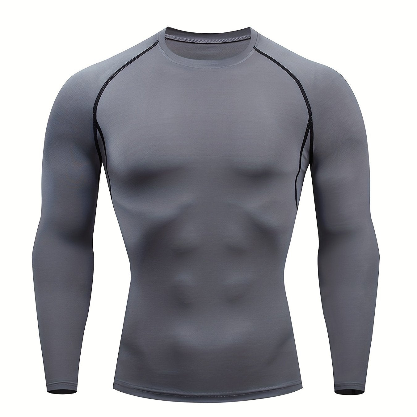 Men'S Quick-Dry Sportswear for Autumn And Winter, Suitable for Basketball, Morning Runs, And High-Elasticity Yoga Training