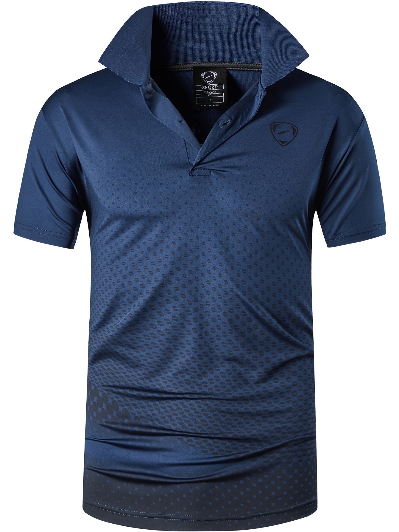 Men's Sport Polo Shirt | Short Sleeve Athletic Tee for Tennis, Golf & Casual Wear