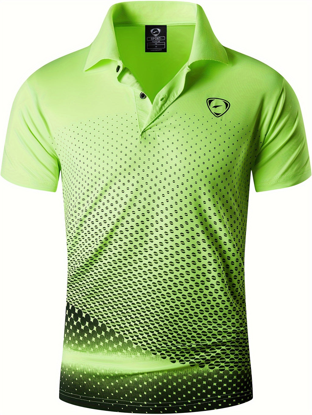 Men's Sport Polo Shirt | Short Sleeve Athletic Tee for Tennis, Golf & Casual Wear