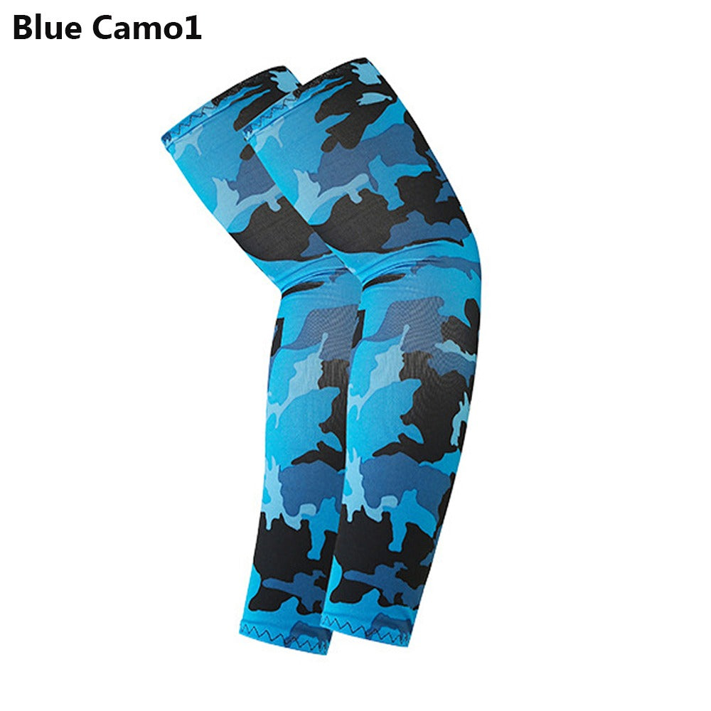 Cooling Sports Arm Sleeves (2-Pack) | UV Protection for Running, Cycling & Fishing