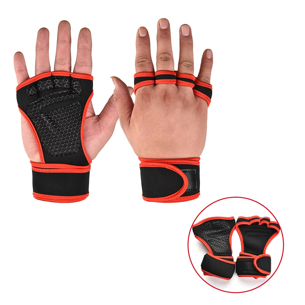 Wrist Support Weightlifting Gloves | Gym Training & Bodybuilding for Men & Women