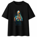 FIFA World Cup 2026 Men's T-Shirt – Trophy & North America City Skyline Print | 100% Organic Cotton