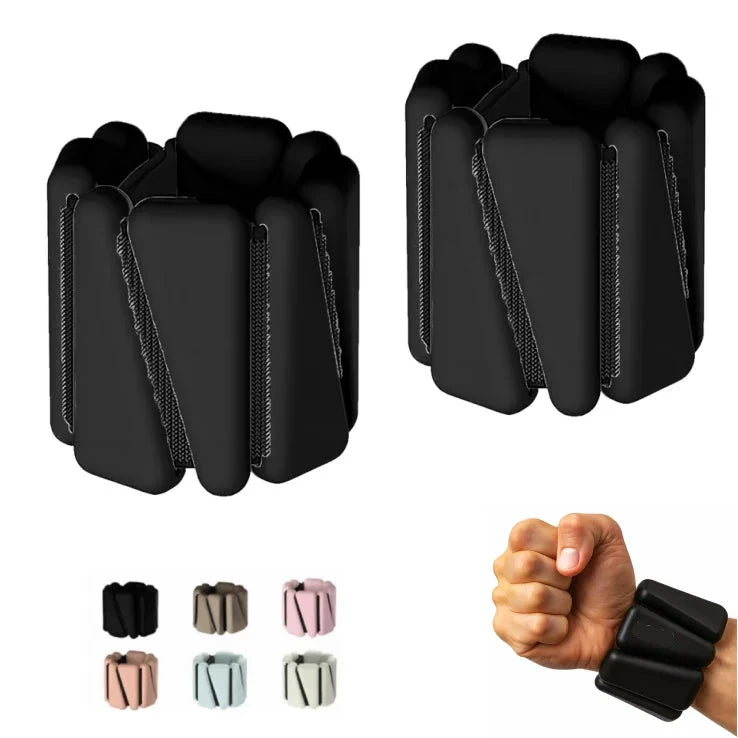 Silicone Ankle & Wrist Weights – Pilates, Yoga & Strength Training | 1lb, 2lb, 4lb Pairs