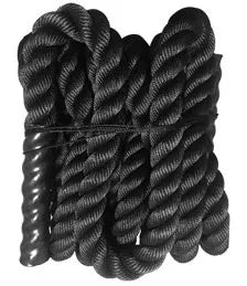 Heavy Weighted Battle Rope – 25mm Polyester Training Rope for Strength & Cardio Workouts