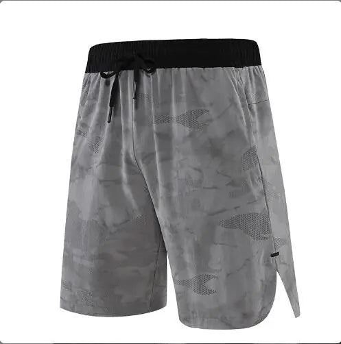 Men's Athletic Swim Shorts – Quick-Dry Workout & Beach Shorts with Pockets