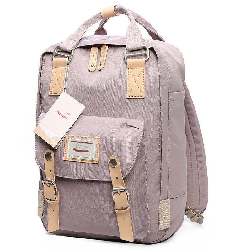 Nylon Laptop Backpack 16L | Multi-Pocket School & Travel Bag