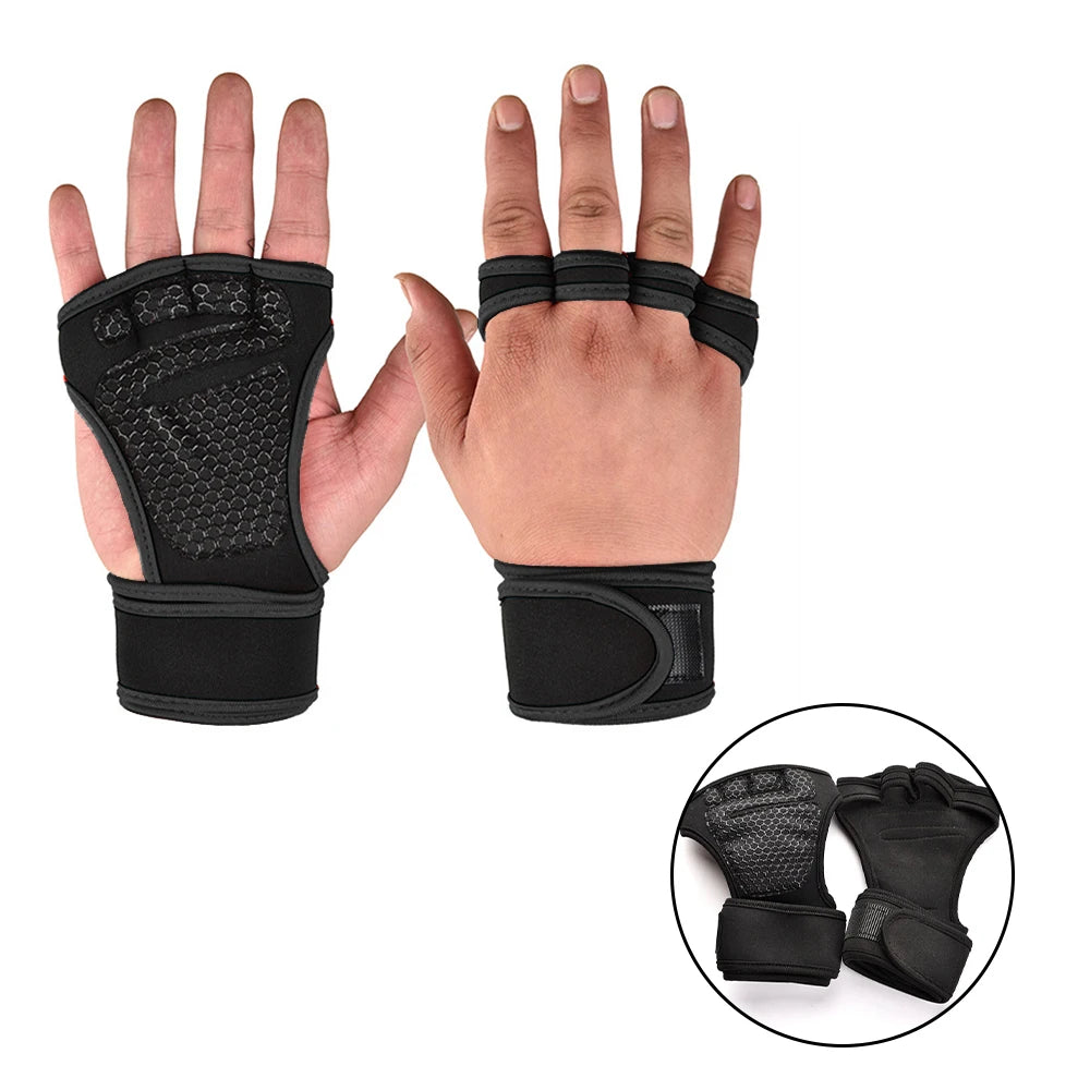 Wrist Support Weightlifting Gloves | Gym Training & Bodybuilding for Men & Women