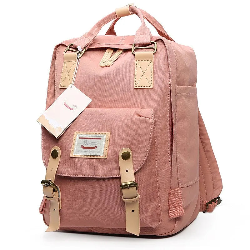 Nylon Laptop Backpack 16L | Multi-Pocket School & Travel Bag