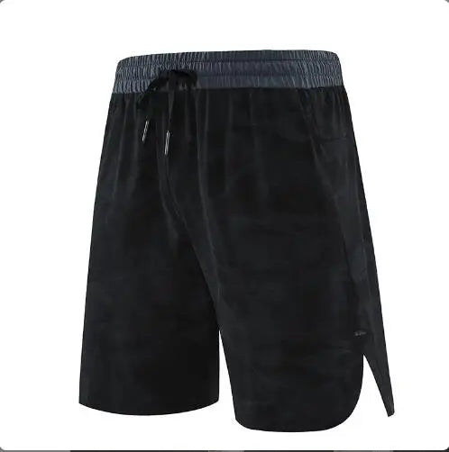 Men's Athletic Swim Shorts – Quick-Dry Workout & Beach Shorts with Pockets