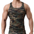 Men's Camouflage Muscle Gym Tank Top – Quick-Dry Bodybuilding Singlet Vest
