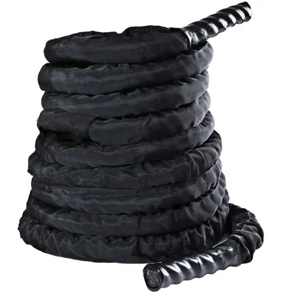 Heavy Weighted Battle Rope – 25mm Polyester Training Rope for Strength & Cardio Workouts