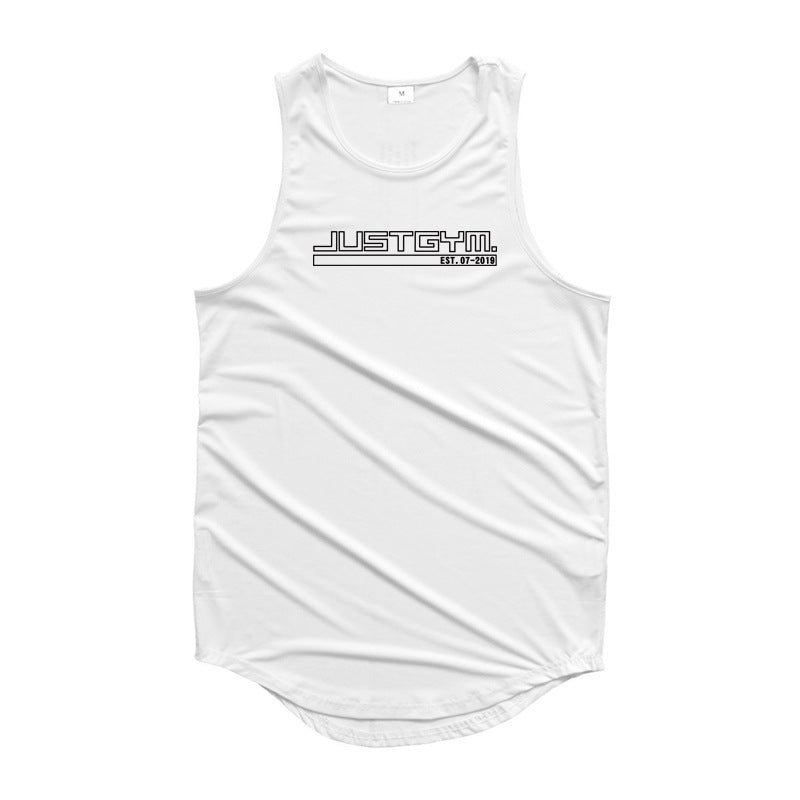 Men's Quick-Dry Sports Vest – Loose Fit Sleeveless Bodybuilding Tank Top