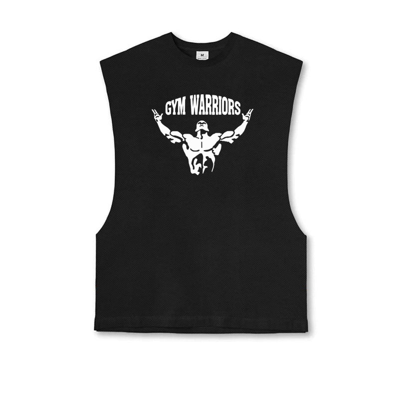 Men's Athletic Sleeveless Vest – Lightweight Gym Training Tank Top