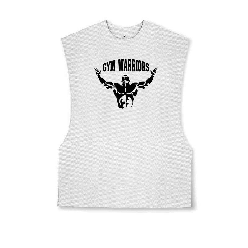 Men's Athletic Sleeveless Vest – Lightweight Gym Training Tank Top