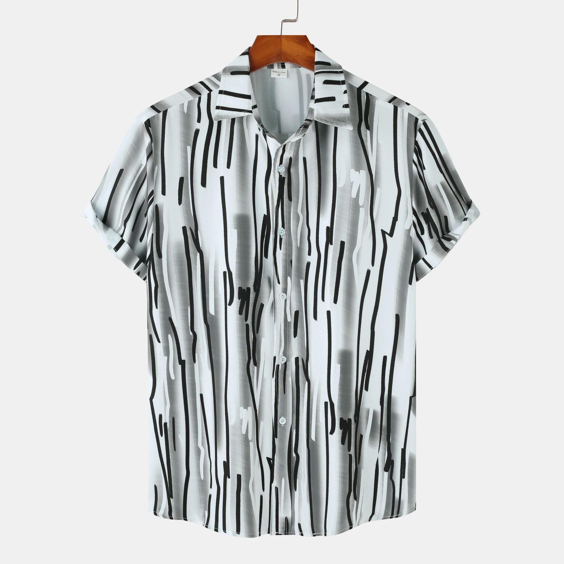Men's Floral Hawaiian Short Sleeve Shirt | Casual Beach Button-Down