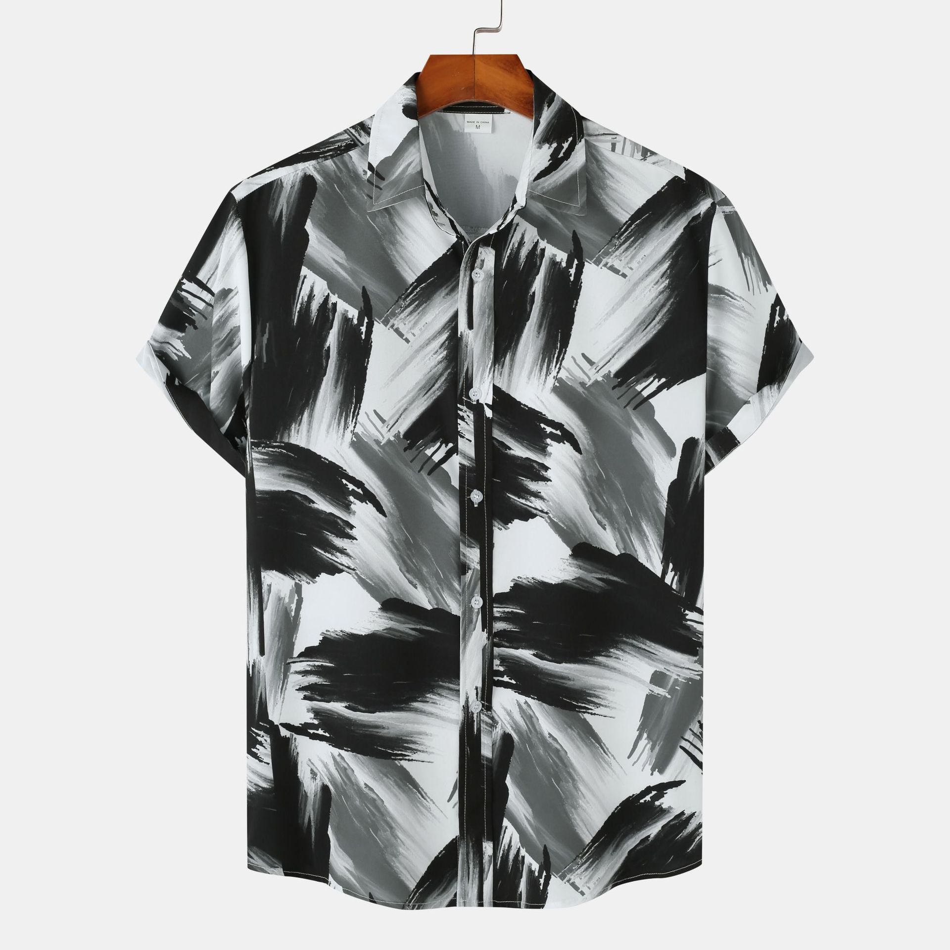 Men's Floral Hawaiian Short Sleeve Shirt | Casual Beach Button-Down