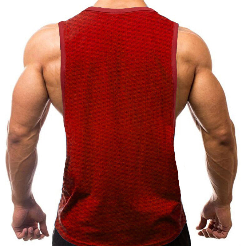 Men's Quick-Dry Fitness Vest – Breathable Running & Bodybuilding Tank Top