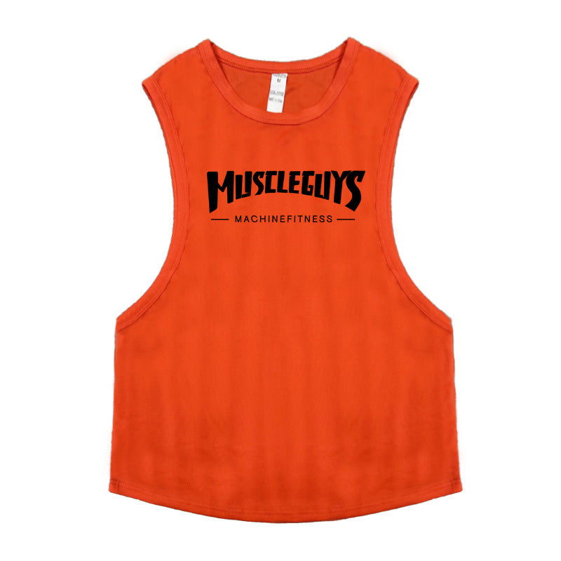 Men's Quick-Dry Fitness Vest – Breathable Running & Bodybuilding Tank Top