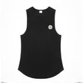 Men's Graphic Print Cotton Sports Vest – Loose Fit Sleeveless Tank Top