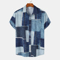Men's Floral Hawaiian Short Sleeve Shirt | Casual Beach Button-Down