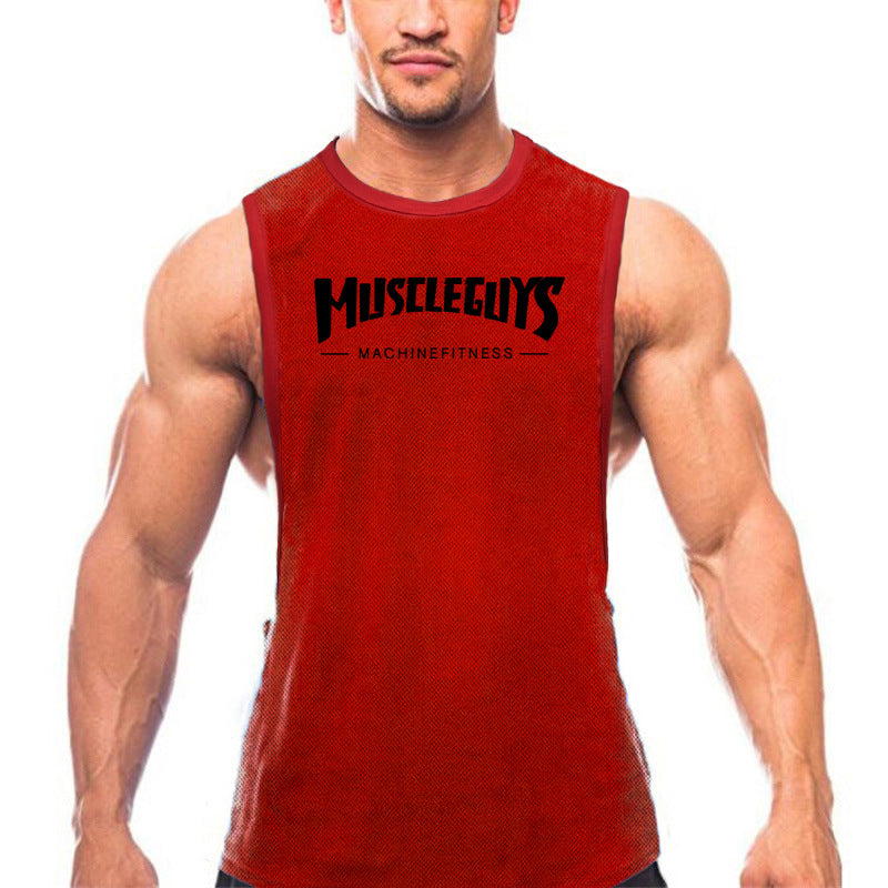 Men's Quick-Dry Fitness Vest – Breathable Running & Bodybuilding Tank Top