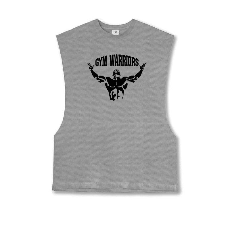 Men's Athletic Sleeveless Vest – Lightweight Gym Training Tank Top
