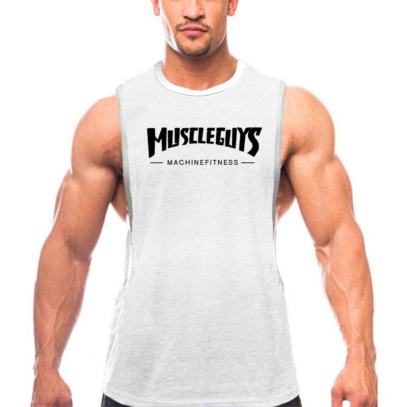 Men's Quick-Dry Fitness Vest – Breathable Running & Bodybuilding Tank Top